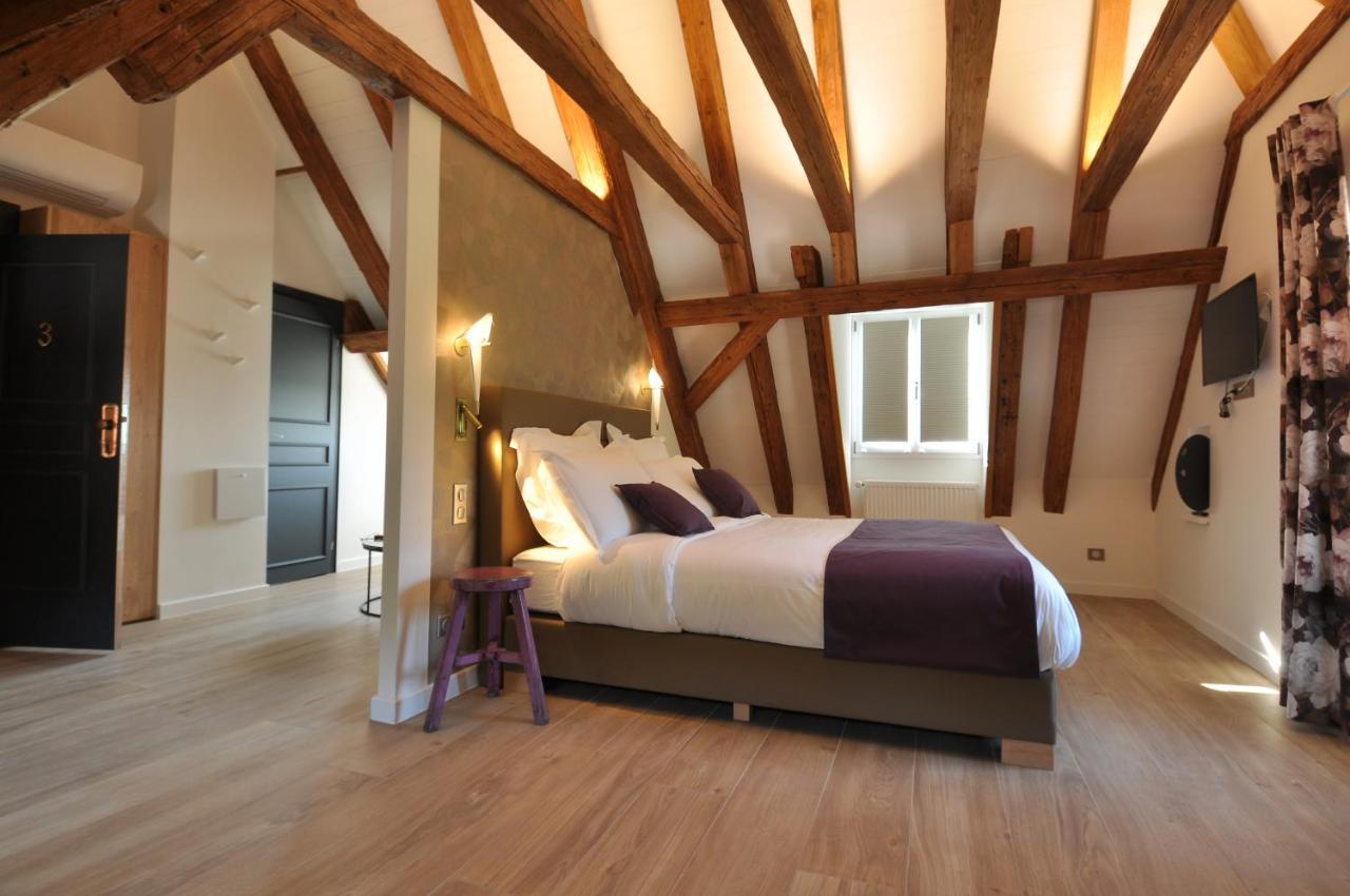 Maison D'Hotes Les Jardins De Madeleine Bernardvillé Eksteriør billede