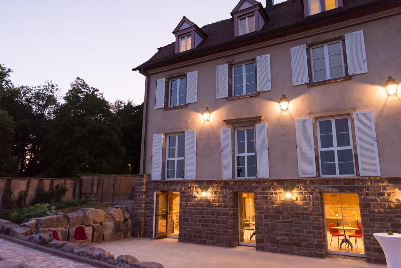 Maison D'Hotes Les Jardins De Madeleine Bernardvillé Eksteriør billede