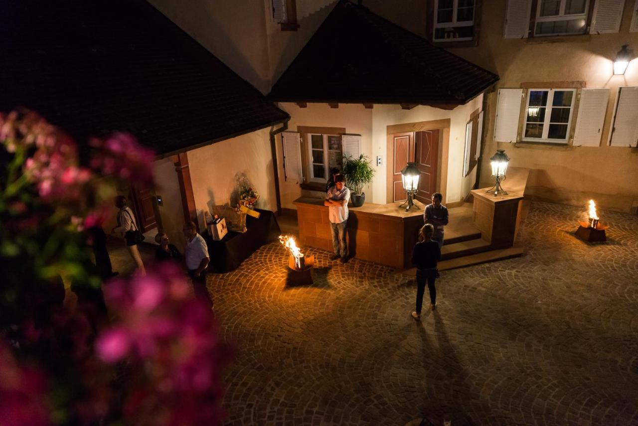 Maison D'Hotes Les Jardins De Madeleine Bernardvillé Eksteriør billede